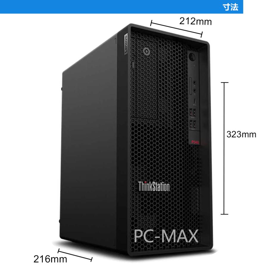 ThinkCentre Lenovo ThinkStation P340 第10世代 Core i7 メモリ16GB