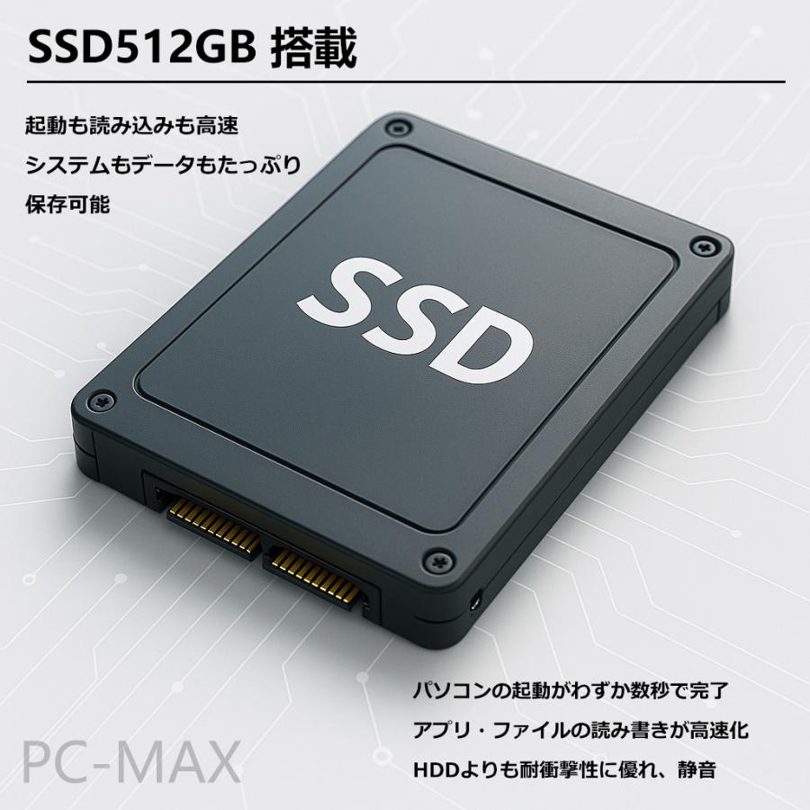 店長におまかせ】15.6インチ 第4世代 Core i5 メモリ16GB SSD 512GB