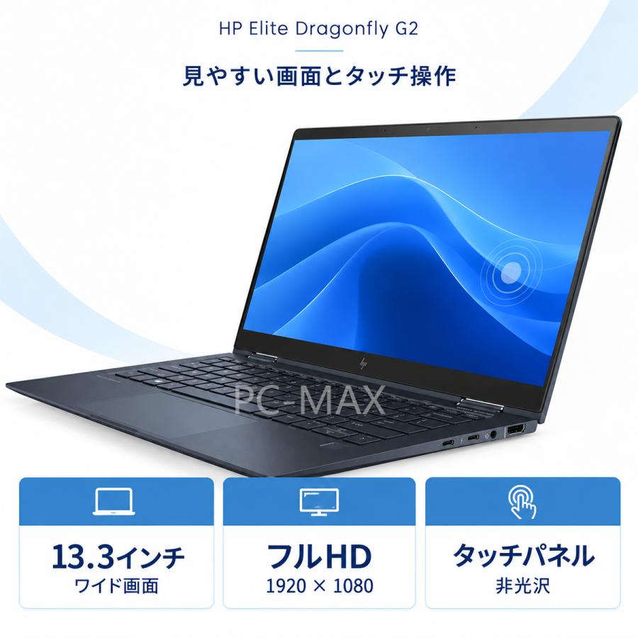 日本HP HP Elite Dragonfly G2 13.3インチ 第11世代 Core i5 メモリ8GB