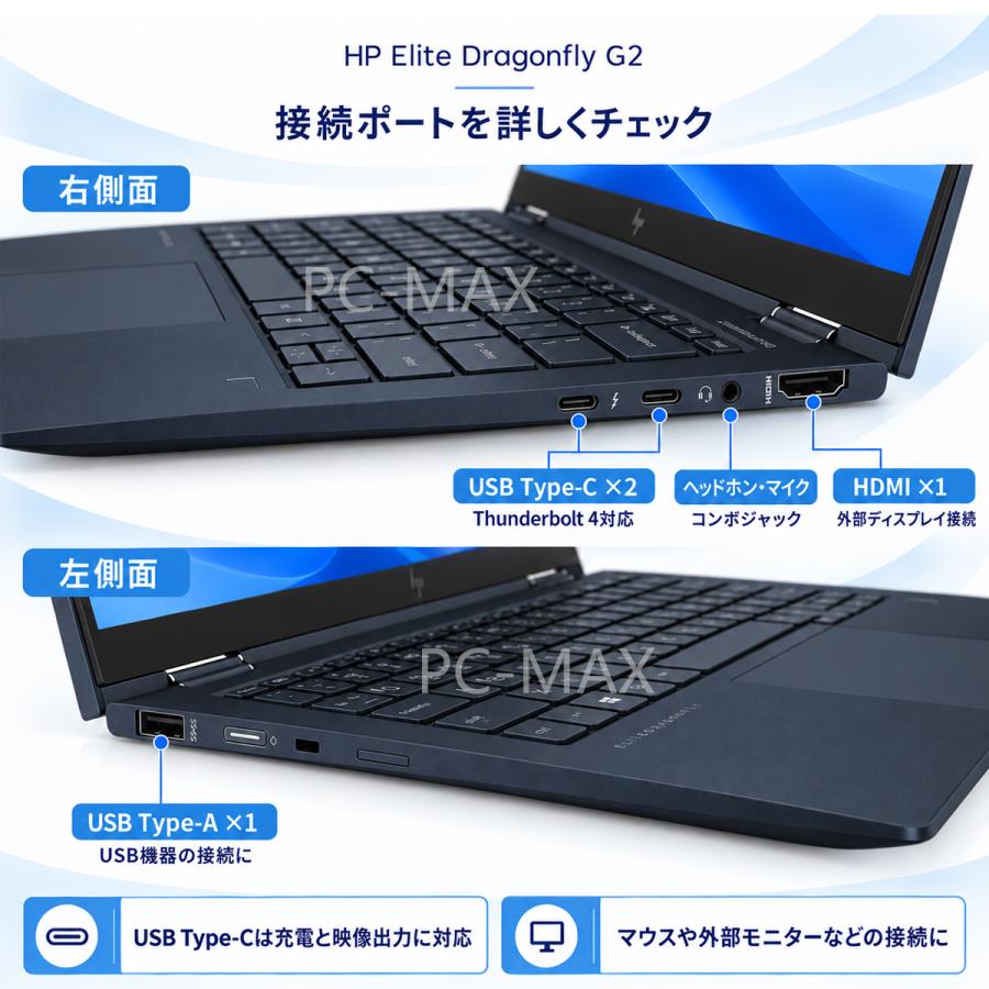 日本HP HP Elite Dragonfly G2 13.3インチ 第11世代 Core i5 メモリ8GB