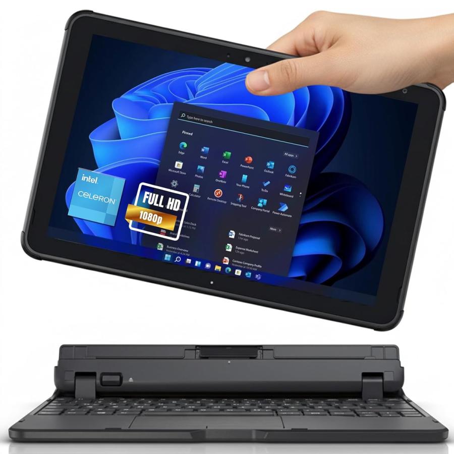 FMV ARRWOS Tab Q5010 Celeron N4000 メモリ4GB SSD64GB Office付き Webカメラ タッチパネル Windows11 タブレットPC 中古タブレット | FMV