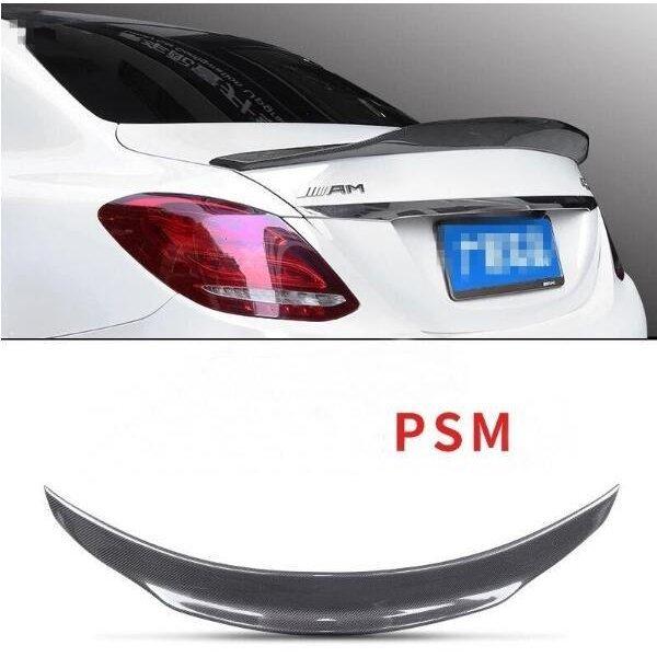 メルセデス ベンツBENZ CクラスW205リア トランクスポイラー リアウイング リアスポイラー カーボン1P PSMタイプ 購入公式店 メルセデス・ベンツW205 Cクラス セダン用 リアスポイラー
