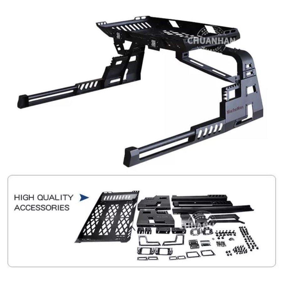 《送料込》 NEW◇TOYOTA ハイラックス ロールバー/スポーツバー ブラケット (タンドラ/ナバラ等にもカスタム可能) HILUX REVO レボ GUN125 カスタム 【OCQ2473518152】(88911円)