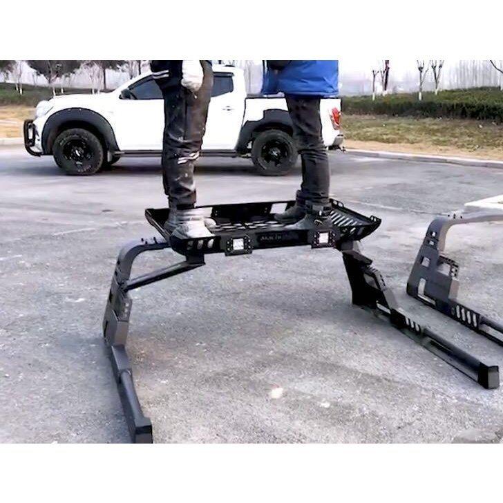 《送料込》 NEW◇TOYOTA ハイラックス ロールバー/スポーツバー ブラケット (タンドラ/ナバラ等にもカスタム可能) HILUX REVO レボ GUN125 カスタム 【OCQ2473518152】(88911円)