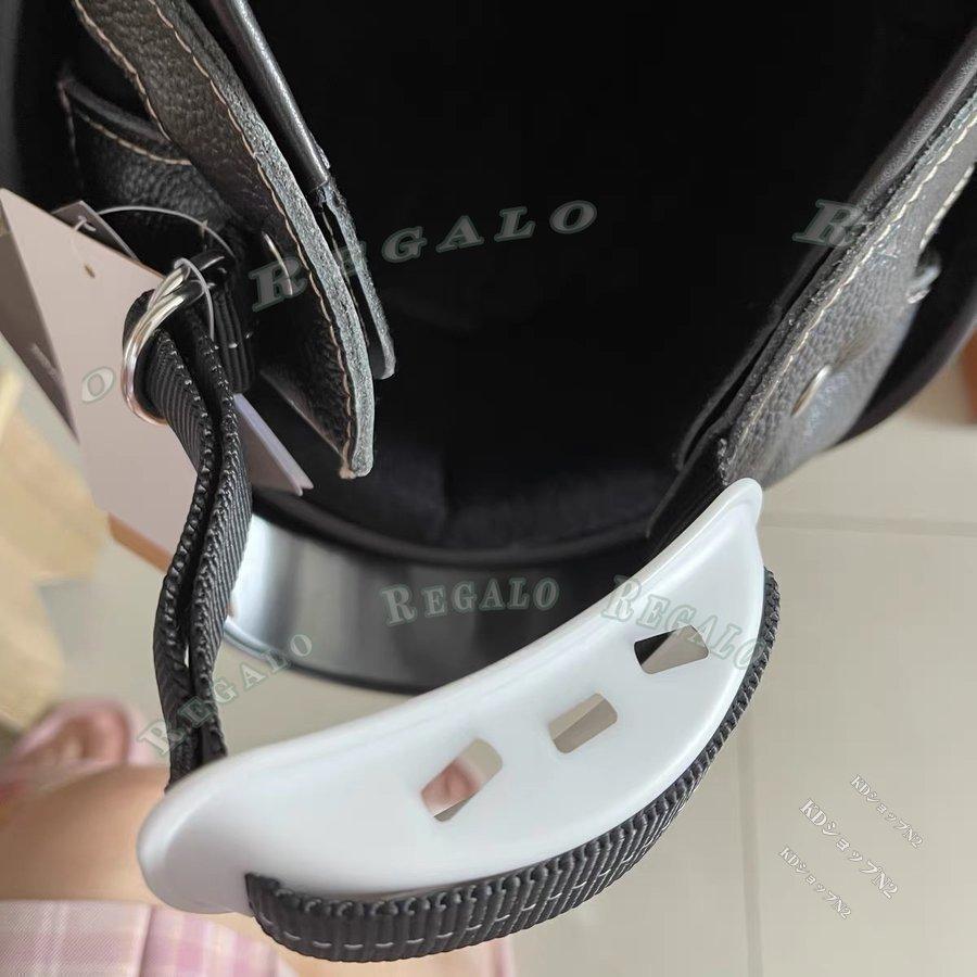 ハーフヘルメット ガラス繊維 小帽体 バイクヘルメット レトロ