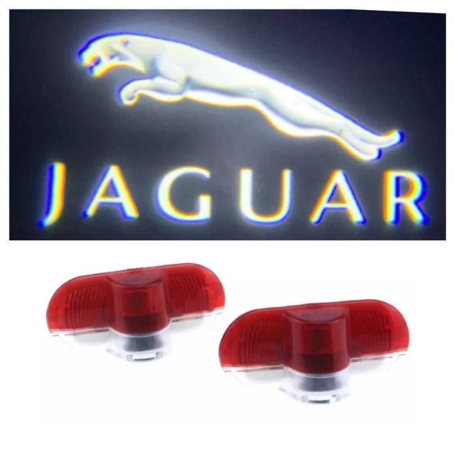 Jaguar ジャガー LED ロゴ プロジェクター ドア カーテシ ランプ Xタイプ XJ XK XKR タイプドア ライト エンブレム マーク ドア ライト :t72112279:pcmsus-3 - 通販
