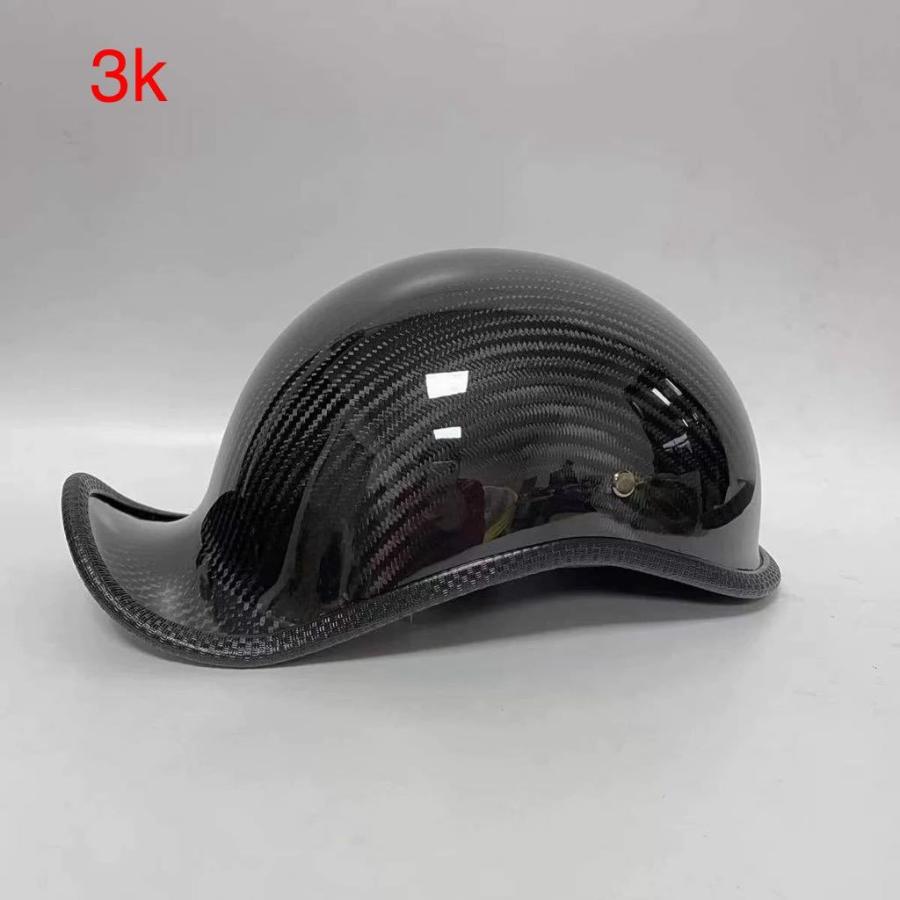 新品カーボンファイバー半キャップ イージーライダース ハーレー