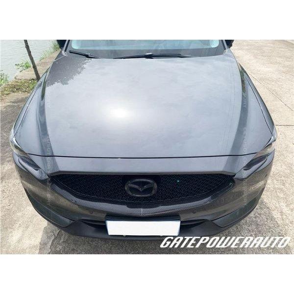 新品 MAZDA CX-5 カーボン調 シグネチャーウイング カバー フロント