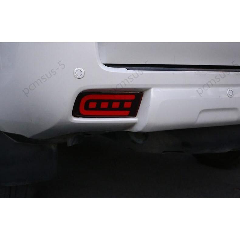 流れるウインカー LEDリフレクター リアバンパーランプ