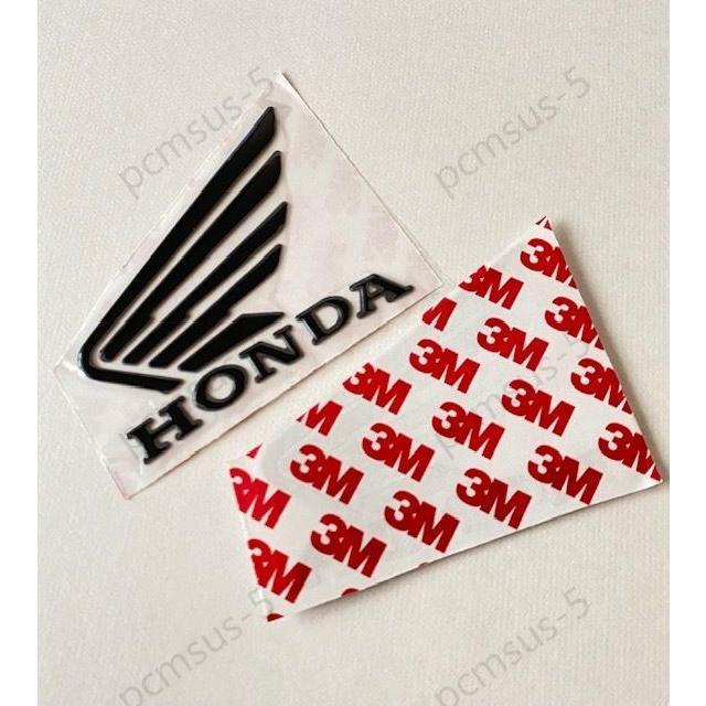 ホンダ 立体ステッカー ウイング 羽 3d エンブレム バイク 車 燃料タンク サイド ヘルメット Honda Sサイズ ブラック ペア2枚 Ccc0538 Pcmsus 5 通販 Yahoo ショッピング