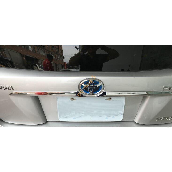 トヨタ プリウス 50系 メッキ リアエンブレム ガーニッシュ 下側 2Pcs