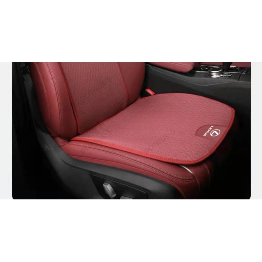 レクサス LEXUS 車用汎用 シートカバーセット 前座席用2枚 座布団 春夏