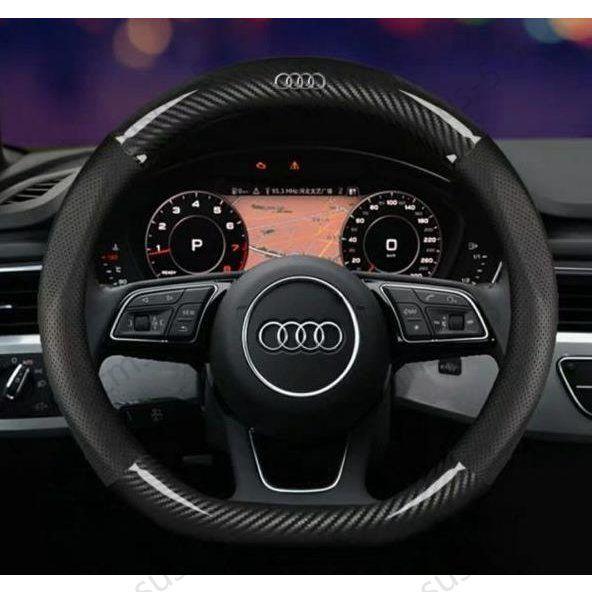 Audi アウディハンドルカバーTT A1 A3 A4 A6 Q3 Q5 Q7 R8 S3 S5 S6 D型 ステアリングカバー ハンドルカバー｜pcmsus-5