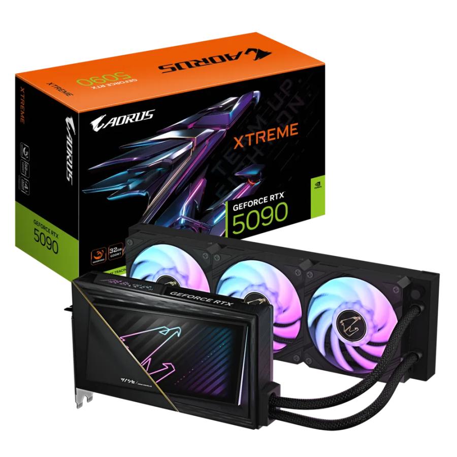 GIGA-BYTE GIGABYTE GeForce RTX5090 GDDR7 32GB GV-N5090AORUSX GIGA-BYTE GIGABYTE GeForce RTX5090 GDDR7 32GB GV-N5090AORUSX