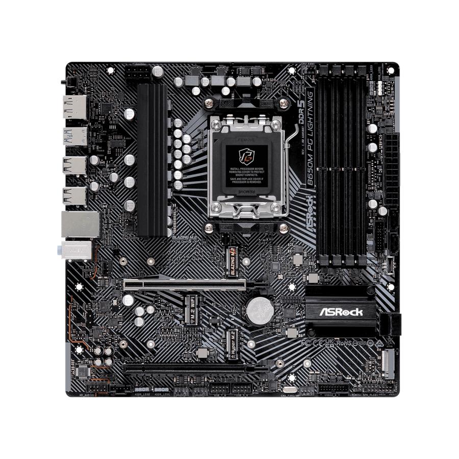 ASRock Socket AM5 AMD B650 Mini-ITX WiFi B650I Lightning