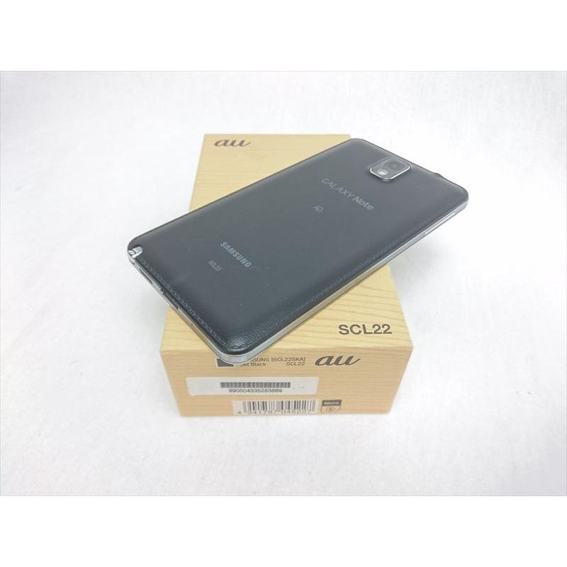 中古 Scl22 ジェットブラック Galaxy Note 3 Au 9575 Pcワンズ 通販 Yahoo ショッピング