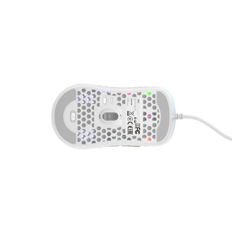 新品 M42 Rgb 送料込 ホワイト 左右対称 両手用 超軽量 ゲーミングマウス