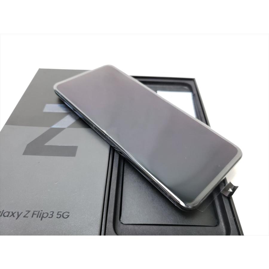 SCG12 ファントムブラック /Galaxy Z Flip3 5G 【 SIMFREE】、au、新品
