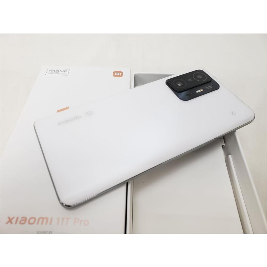 (中古) Xiaomi 11T Pro (8GB/128GB) ムーンライトホワイト 【国内版 SIMFREE】、SIMフリー｜pcones｜02