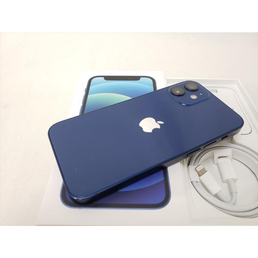 (中古) iPhone12 Mini 128GB ブルー /MGDP3J/A  【SIMロック解除品】、docomo｜pcones｜02