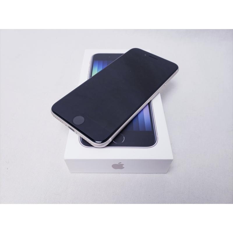 (中古) iPhoneSE （第3世代） 64GB スターライト /MMYD3J/A 【 SIMFREE】、au | Apple | 01