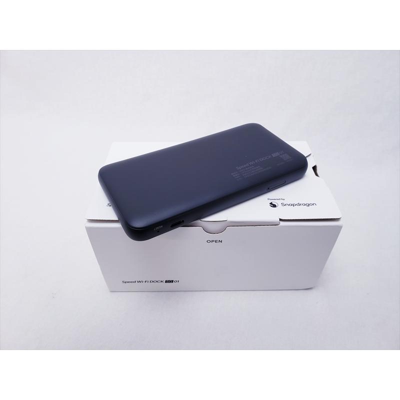 Speed Wi-Fi DOCK 5G 01 【 SIMFREE】、UQ、新品同様、未使用品 : PC