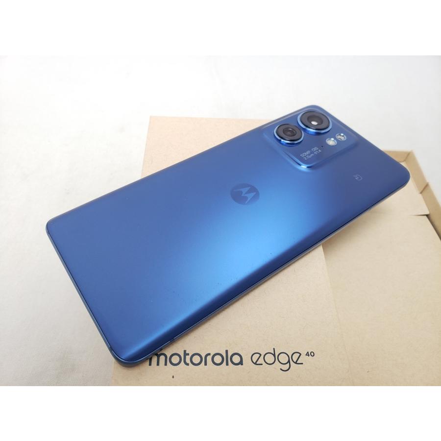 Motorola edge 40 ルナブルー 中古品 motorola (中古) edge 40 ルナブルー /PAY50002JP 【国内版