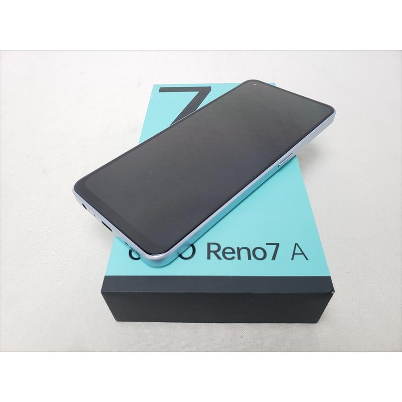 中古) OPPO Reno7 A ドリームブルー /A201OP 【Y!mobile SIMFREE