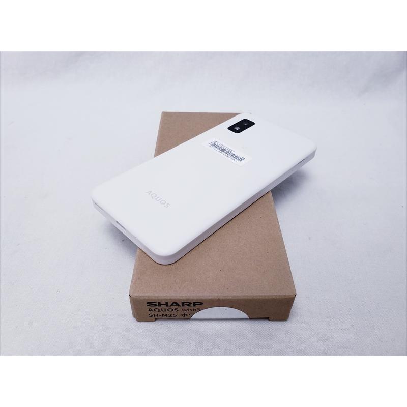 【新品 未使用】AQUOS wish3 ホワイト SH-M25 SIMフリー 新品未使用 AQUOS wish3 SH-M25 ホワイト SIMフリー スマホ SHARP 即日