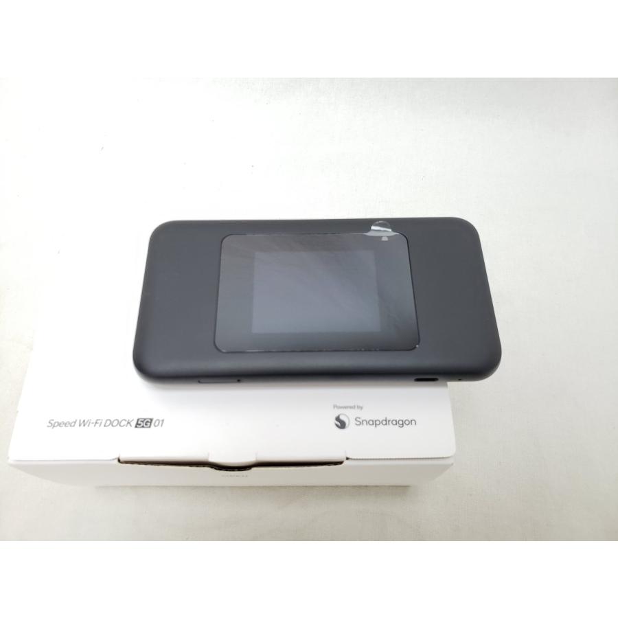 Speed Wi-Fi DOCK 5G 01未使用 新品 未使用品] Speed Wi-Fi DOCK 5G 01 ブラック [CPS01][AU/UQ
