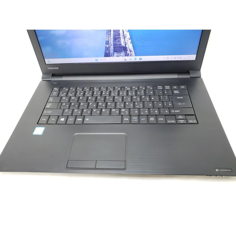 Windowsノート本体 TOSHIBA dynabook B65/DN Core i7 8550U 中古) dynabook B65/DN (i7-8550U/15.6/8GB/SSD128GB/W11