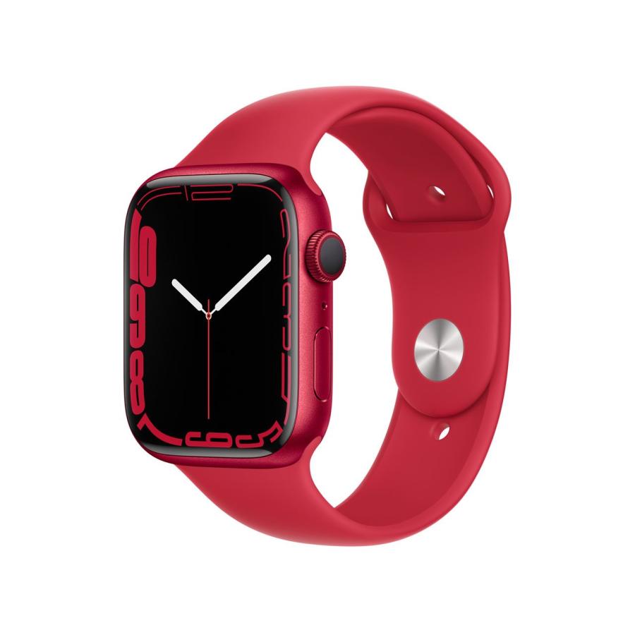 (中古)(Apple) Apple Watch Series7 GPS 45mm アルミニウム/REDスポーツバンド NKN93LL/A | Apple