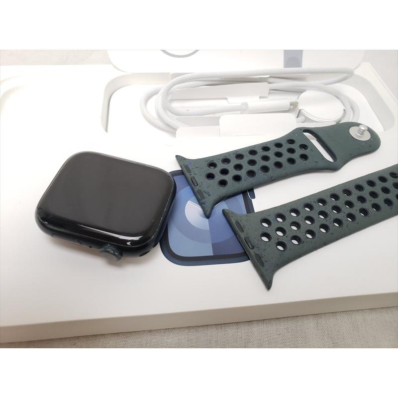 (中古)(Apple) Apple Watch Series9 GPS 45mm ミッドナイトアルミニウム/NIKE スポーツバンドM/L カーゴカーキ/MR9E3J/A | Apple