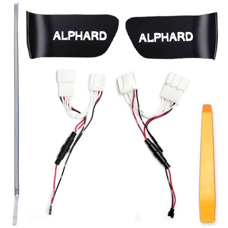 ☆ アルファード 30系専用 インナーハンドル LEDイル er.2.0 983 TOYOTA アルファード30系 ヴェルファイア 30系専用 インナーハンドル