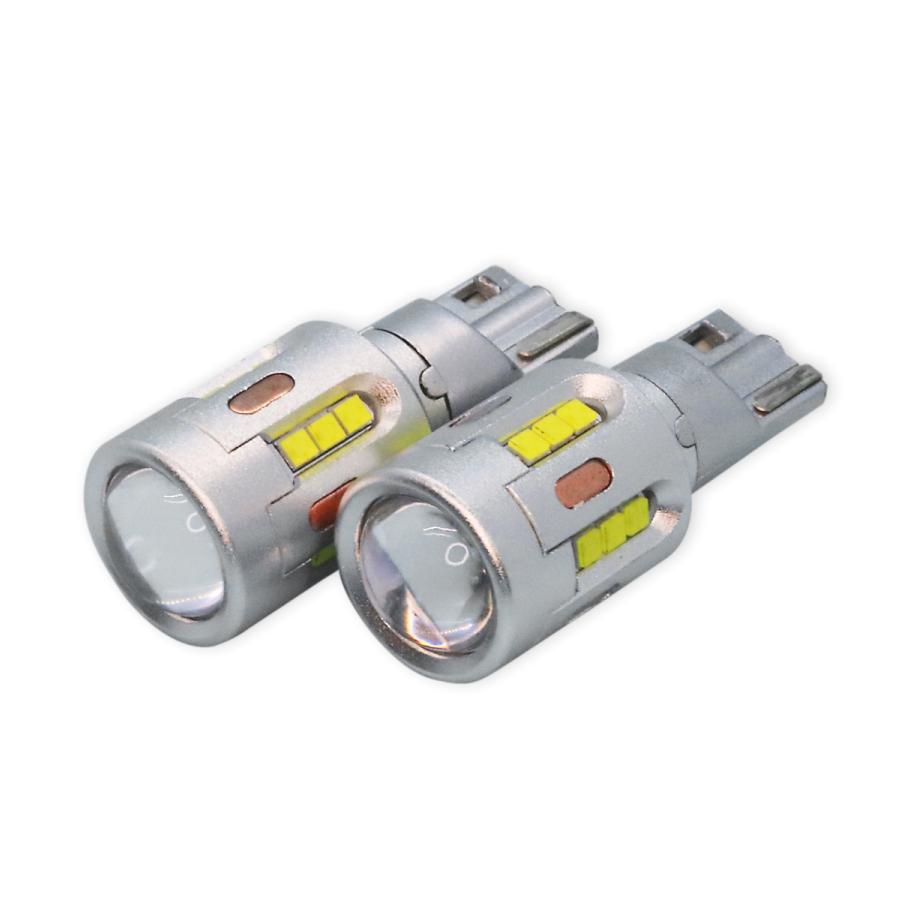 T15/T16 Led バックランプ2個 高輝度CSPチップ19連 3000ルーメン 無極