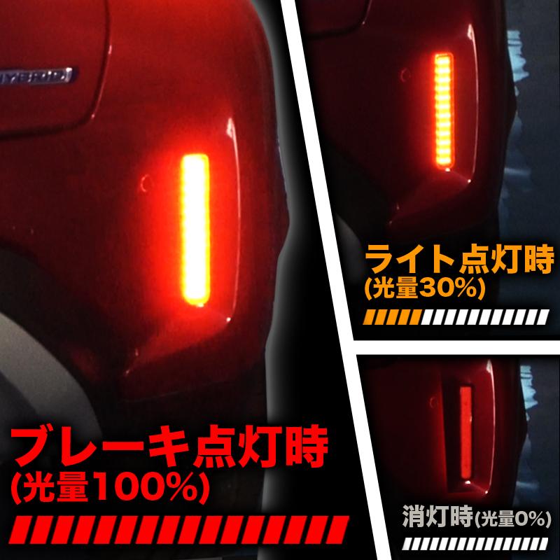 スズキ（SUZUKI） フロンクス WDB3S WEB3S専用 LEDリフレクター点滅