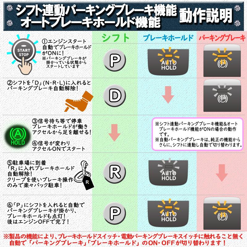 デイズ　ルークス　シフト連動　オートパーキングホールド　NBK-01 エンラージ デイズ/ルークス対応 オートパーキングブレーキ＆ブレーキ
