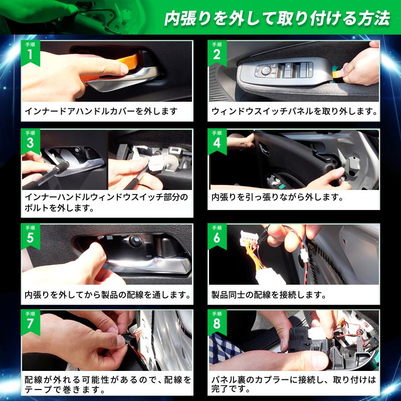 ノートE13 オーラ ニスモ インナーハンドル LEDイルミネーションライト