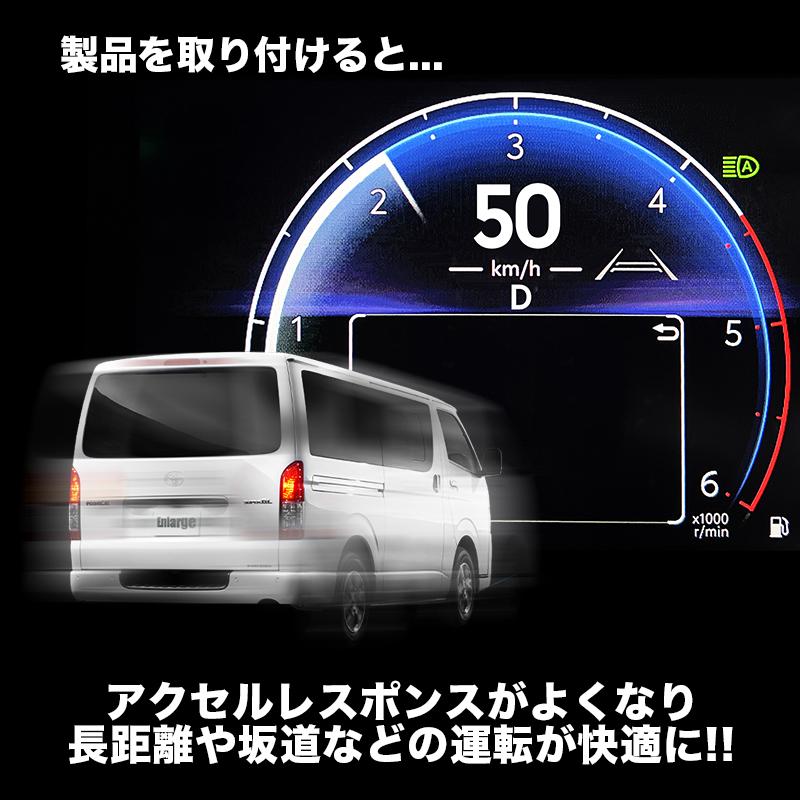 TOYOTA ハイエース 9型 対応 パワースロットルコントロールキット 3