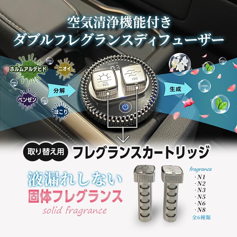 専用カートリッジ 】 ダブル フレグランス ディフューザー 対応 液漏れ