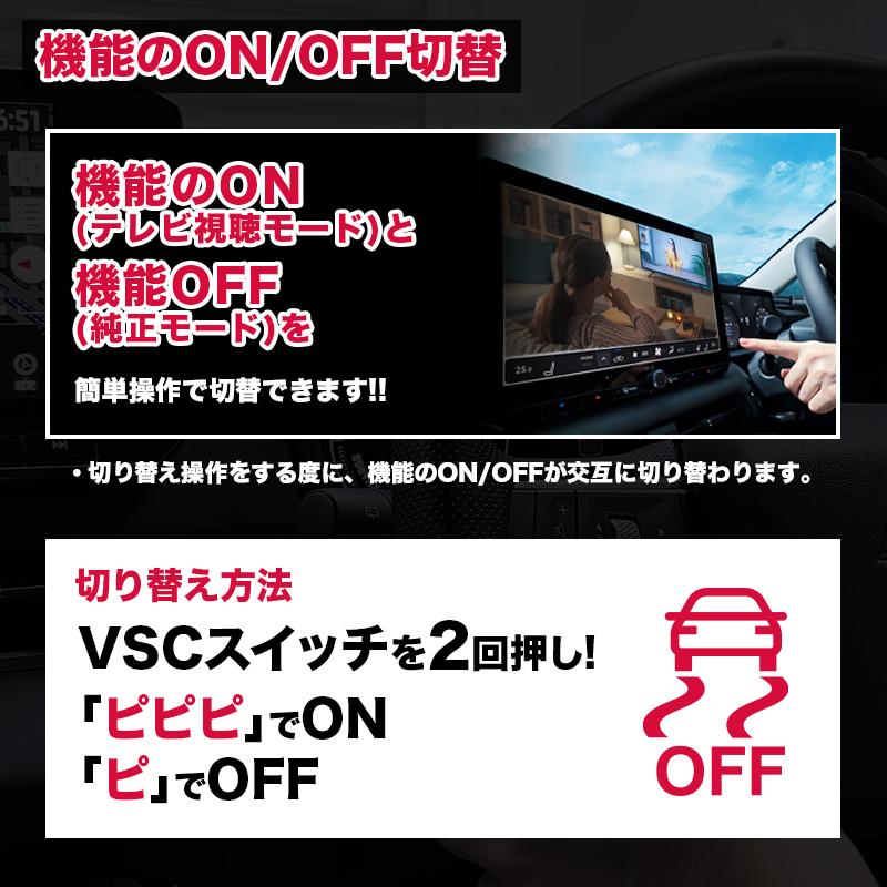 RAV4 新型 60系 AXAN64（R7年12月～）テレビキャンセラー　未開封 トヨタ（TOYOTA） RAV4 新型 60系 AXAN64（R7年12月〜）テレビ