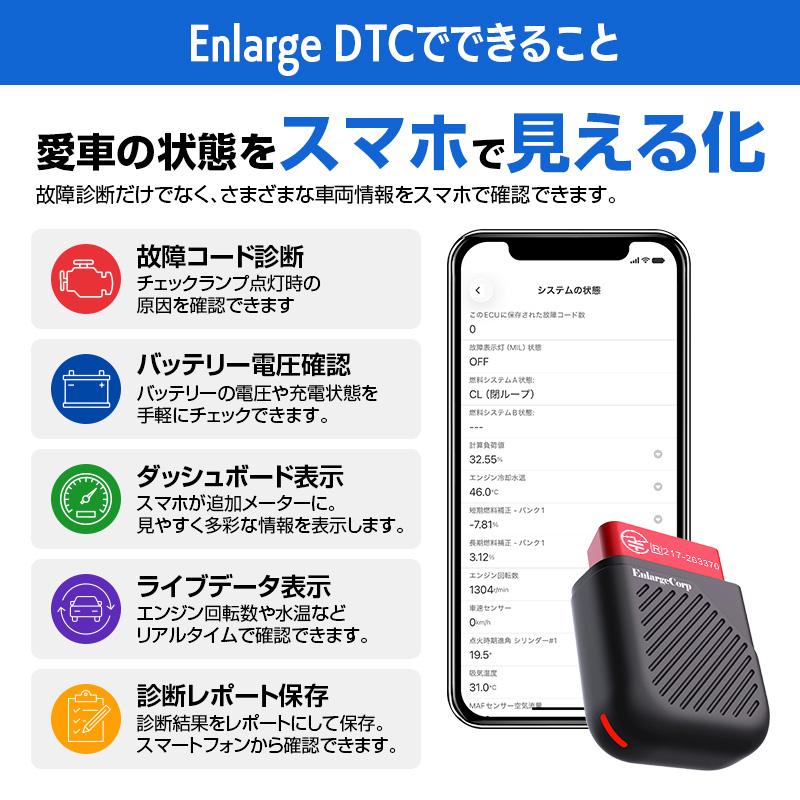 OBD AI診断機 V900 iOS Android対応 DTC確認 エラーコード消去 ライブ