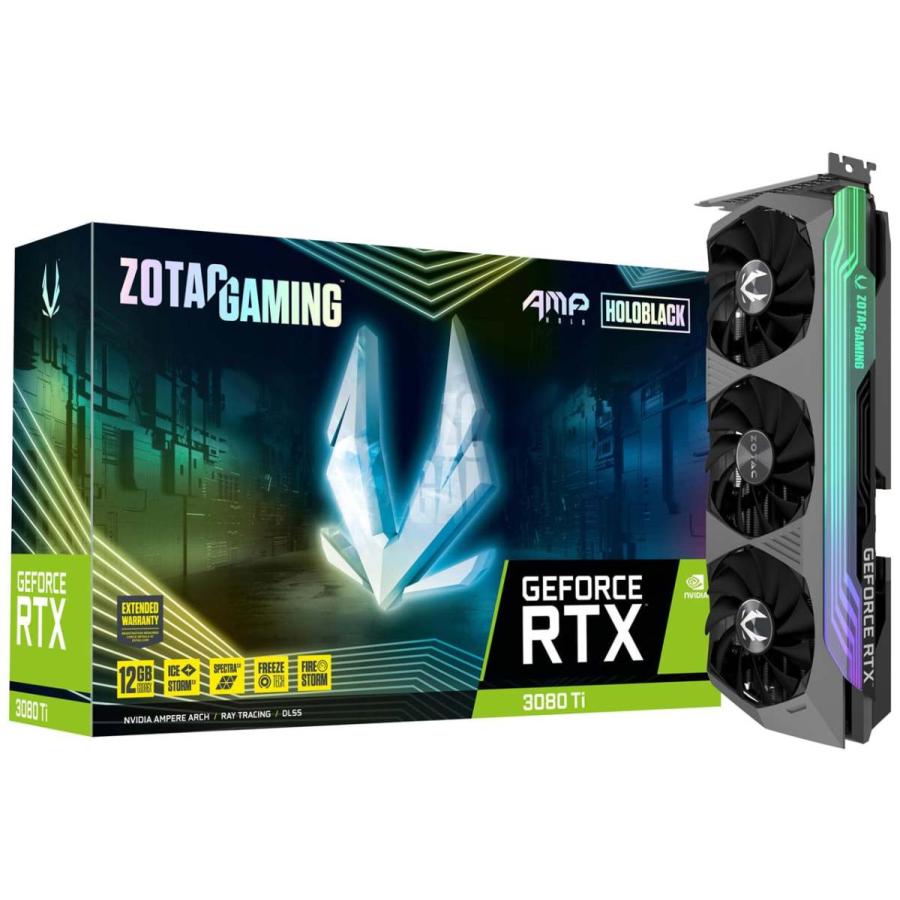 ZOTAC GAMING GeForce RTX 3080 Ti AMP Holo 正規代理店保証付 (vd7696