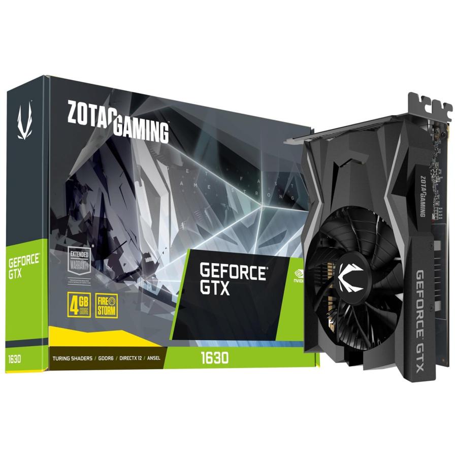 【新品未開封】GeForce GTX 1630 / ZOTAC GAMING ZOTAC GAMING GeForce GTX 1630 正規代理店保証付 (vd8155) : PCパーツ