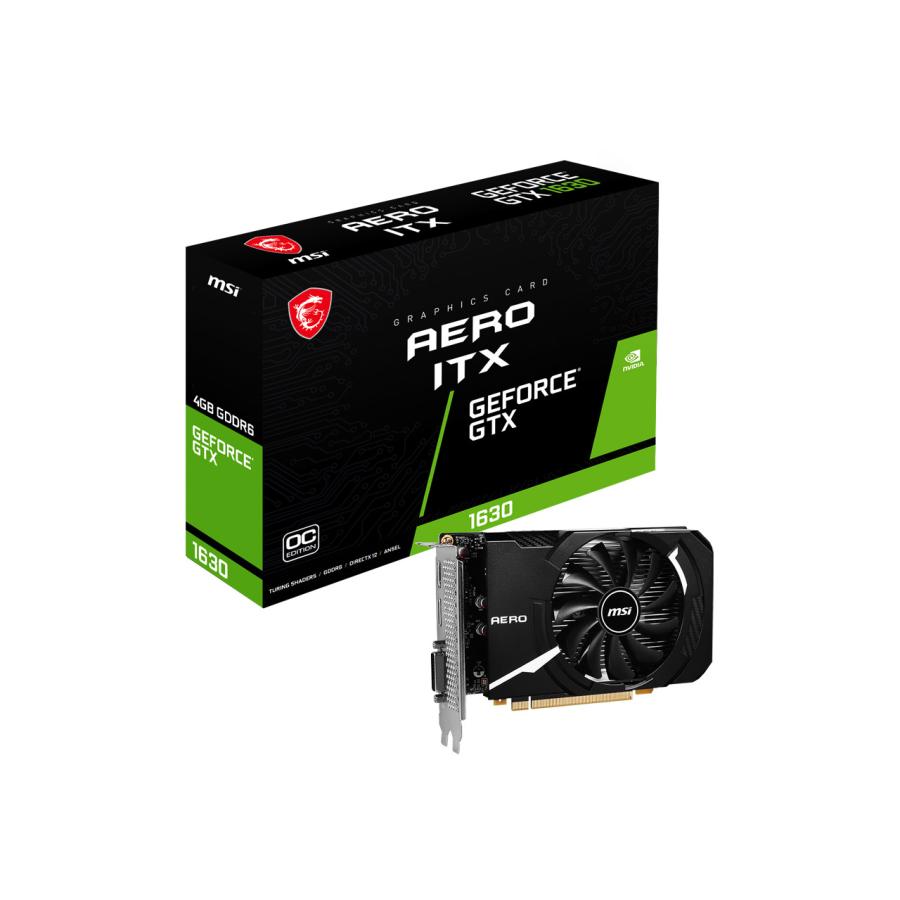 MSI MSI GeForce GTX 1630 AERO ITX 4G OC 正規代理店保証付 (vd8158
