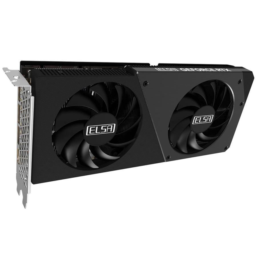 ELSA GeForce RTX 4060 Ti 8GB S.A.C 正規代理店保証付 vd8529 : PC
