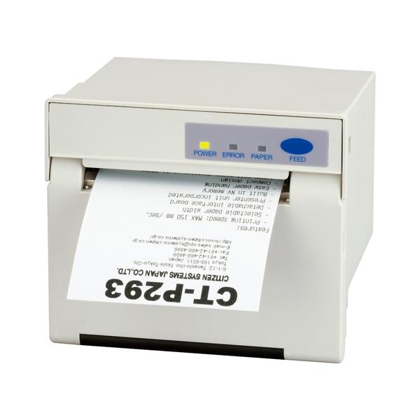 シチズン CT-P293 パネルプリンタ 80mm幅対応 オートカッター有 ACアダプタ付 (パラレル/シリアル/USB)【送料無料】