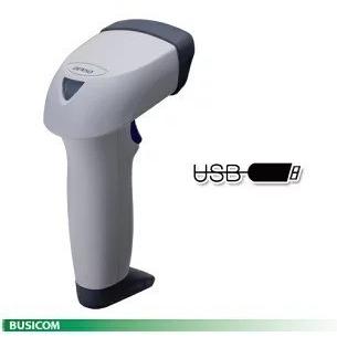 デンソー 1次元バーコードスキャナ《USB/白》AT20B-SM(U) DENSO : POS 