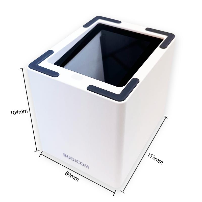 ビジコム 卓上バーコードリーダー BC-NL3000U2-W（USB・白）3年保証 2