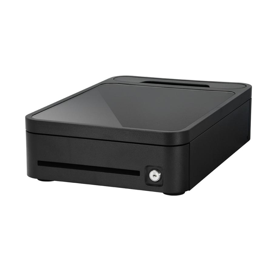 DR-W01-TS36W / DR-W01-TS36B (ホワイト/ブラック）リアレジ対応 収納スペース付きコンパクトモジュラーキャッシュドロア (3札6硬貨) シチズン・システムズ | CITIZEN | 02